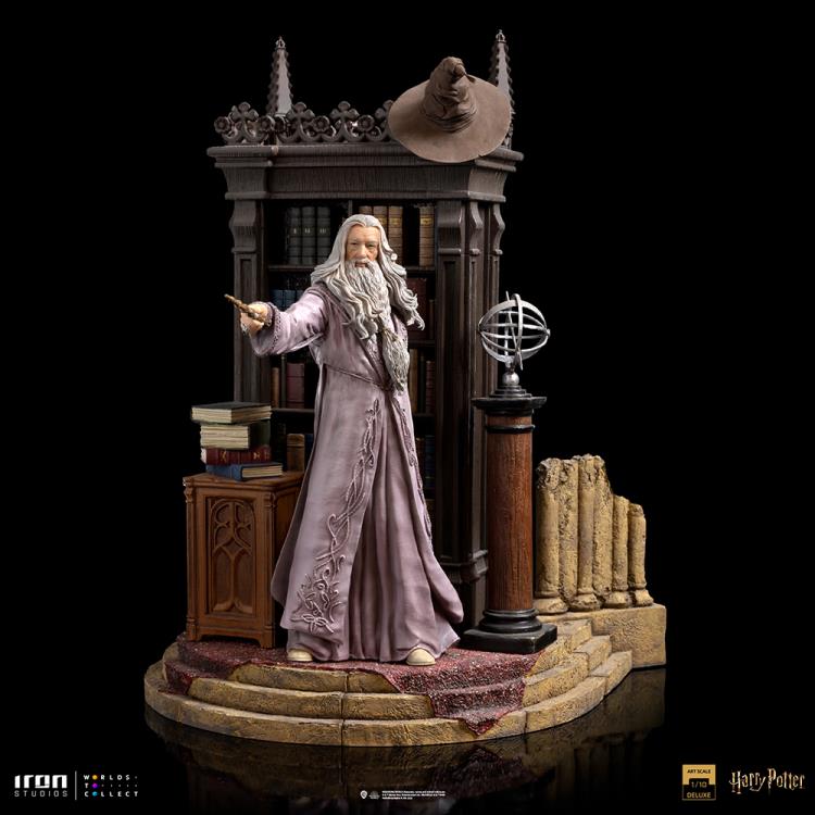 Pre-Order Iron Studios Harry Potter Albus Dumbledore Deluxe Art Scale Statue